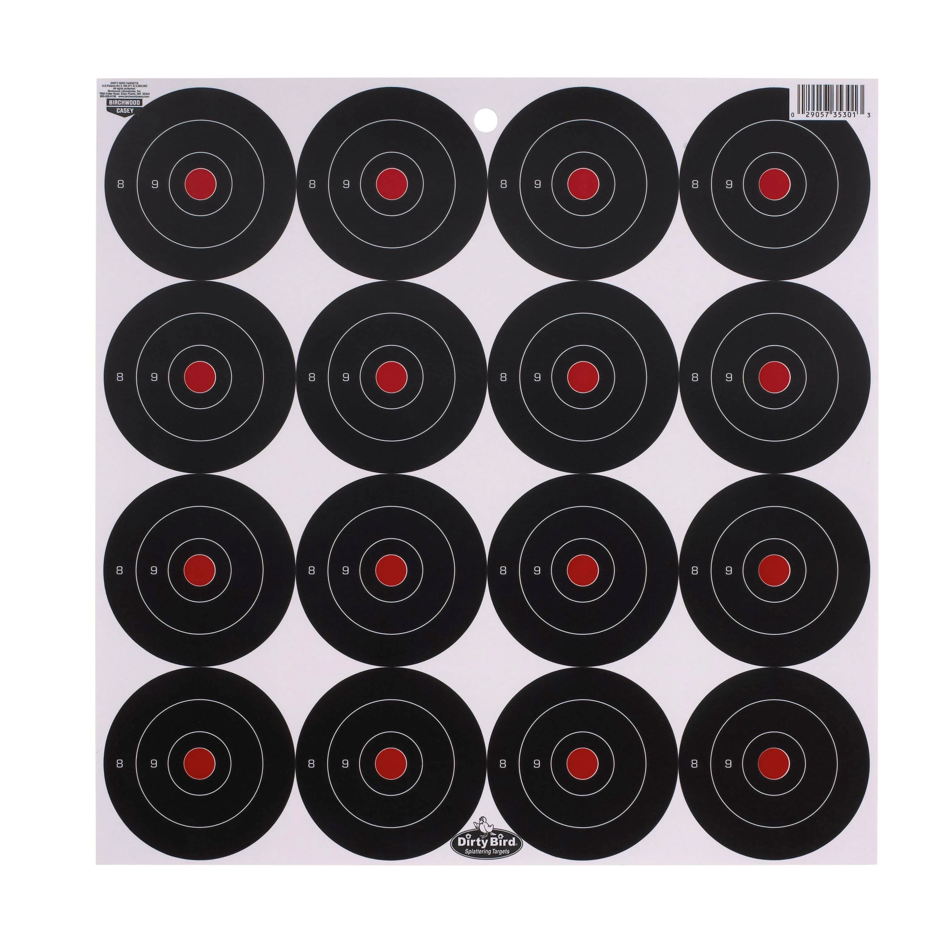 Birchwood Casey Dirty Bird Bullseye Target