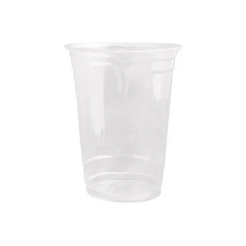 DHG Professional 32oz Crystal Clear PET Plastic Cups, Disposable Cold Cups (Case of 500) (32oz)