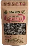 Organic Dried Tart Cherries Unsweetened - No Sugar - No Oil, Unsulfured, No Preservatives, Non-GMO 16 oz (Nothing Added) Certified %100 USDA Organic