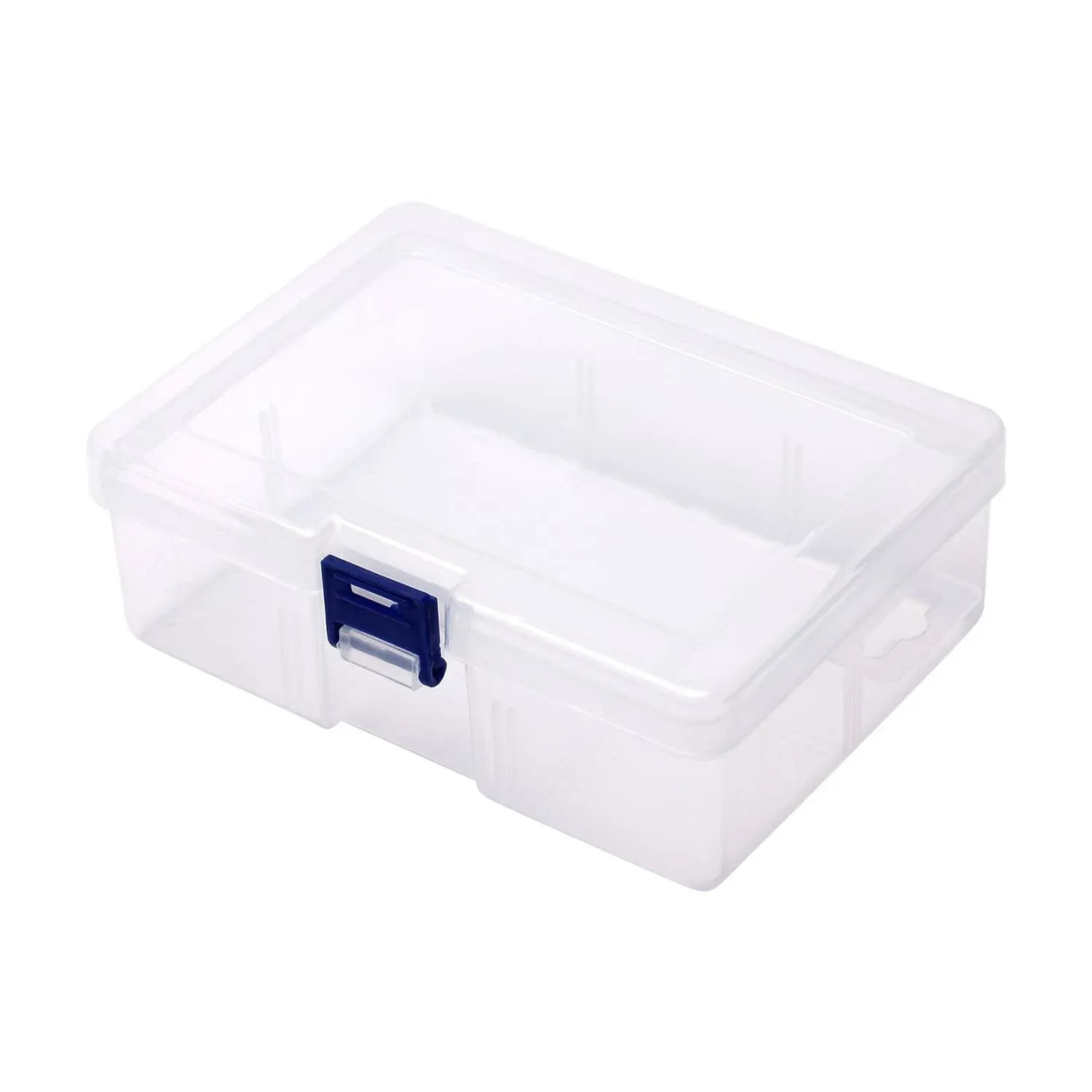 MroMax PP Component Storage Box, 165 x 120 x 58mm Plastic Transparent 