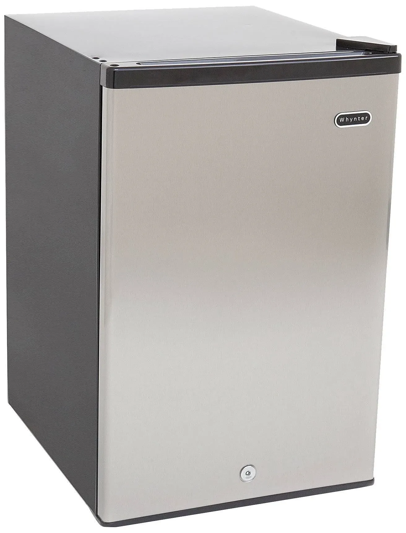 Whynter 2.1 cu. ft. Energy Star Upright Stainless Steel Mini Freezer w