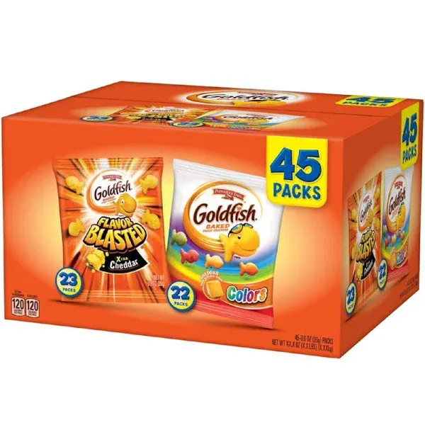 Pepperidge Farm Goldfish Variety Pack - 45 ct, 45.9oz