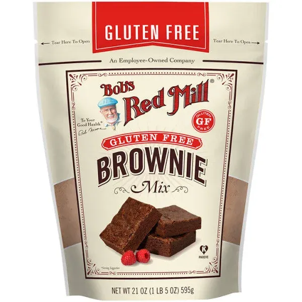 Bob's Red Mill - Brownie Mix Gluten Free - Case Of 4-21 Oz