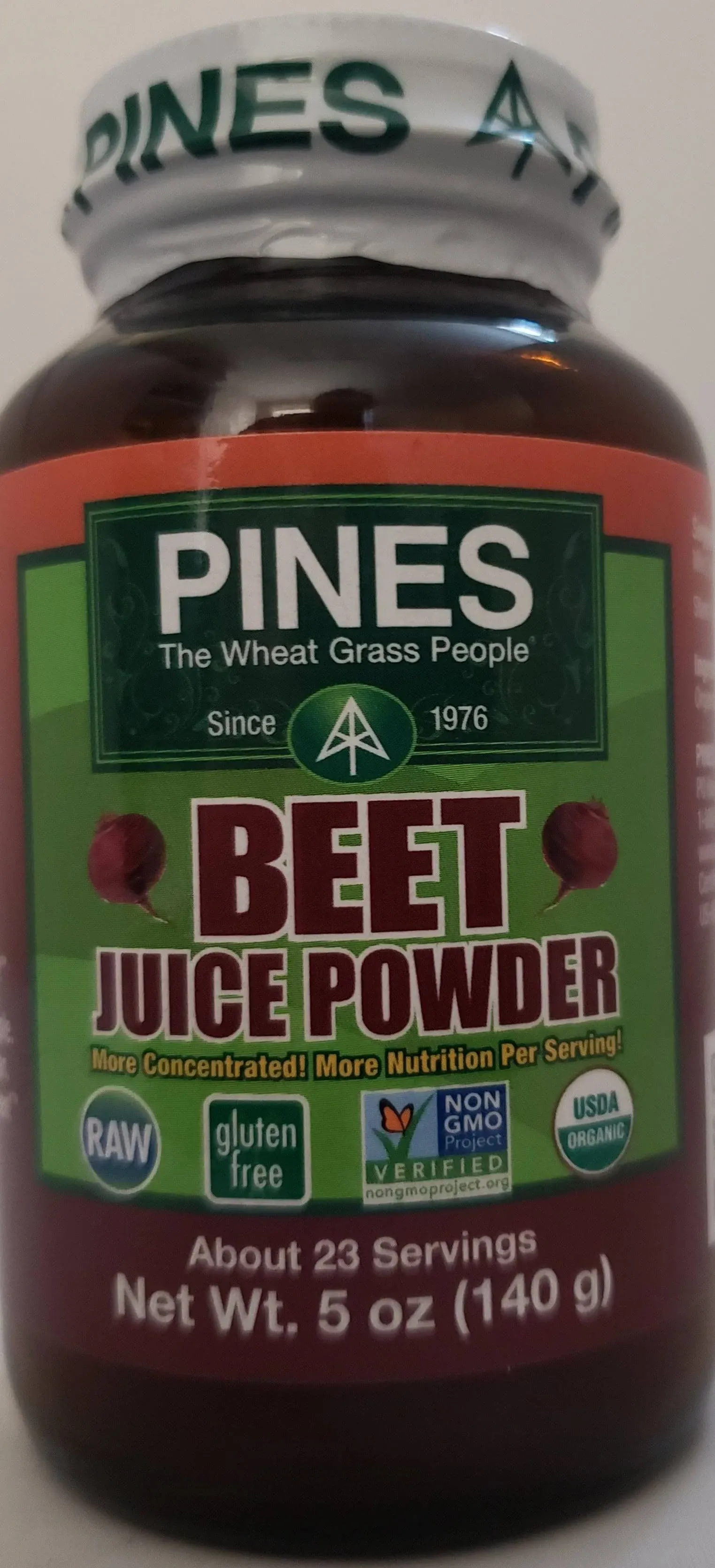 Certified Organic Pine Beet Juice Powder (5 Oz.)