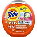 Tide Pods Plus 4-in-1 Laundry Detergent, April Fresh - 12 count