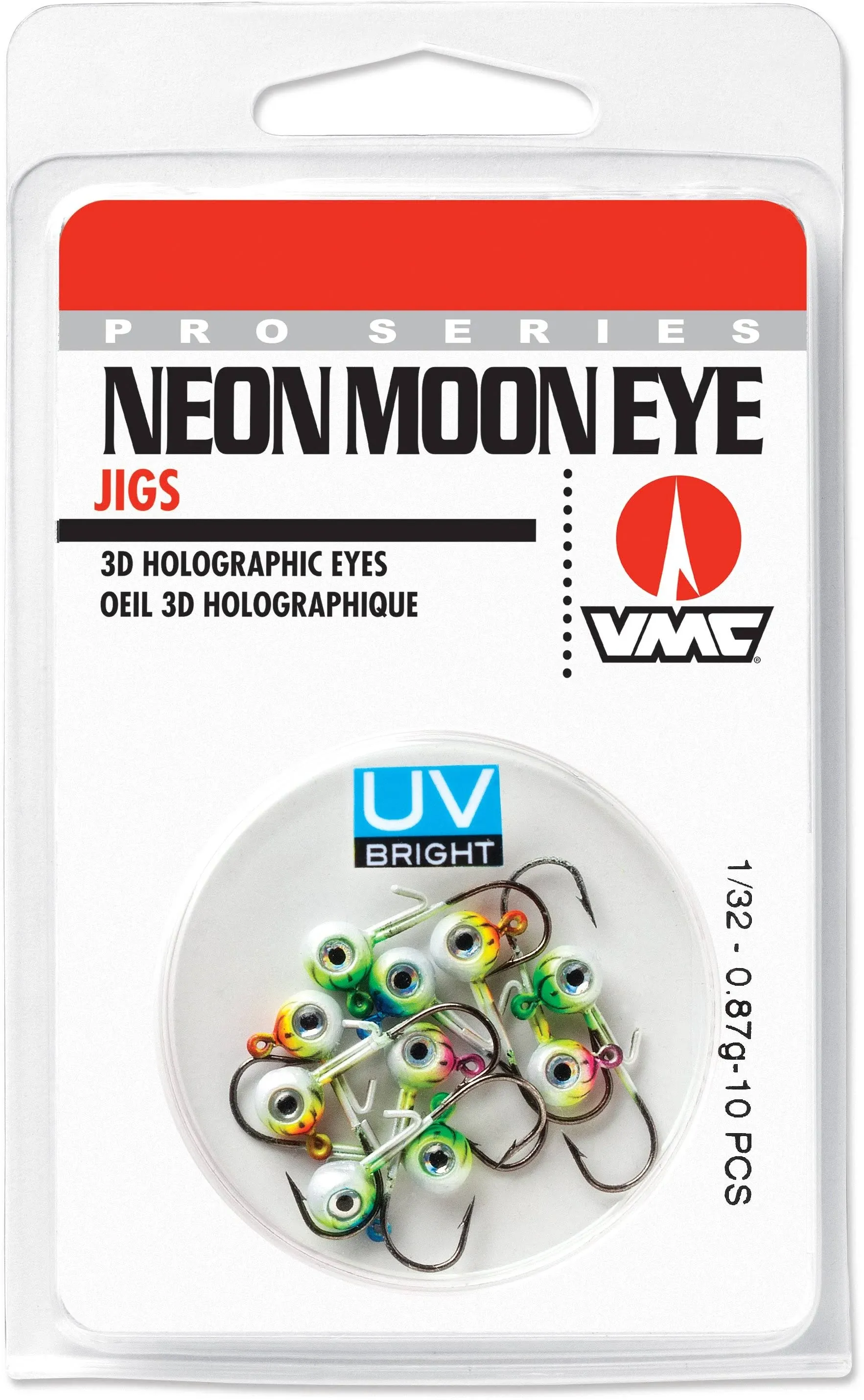 VMC Neon Moon Eye Jig UV Kit 3/8 oz