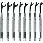 Moody Tools 58-0151 8-Piece Open End Wrench Set