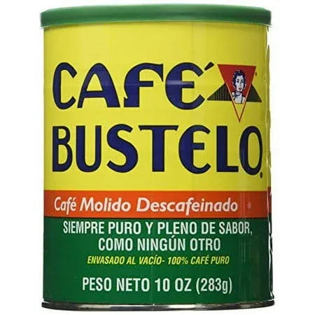 Cafe Bustelo Coffee Decaffeinated, 10-ounce Cans (Pack of 4)