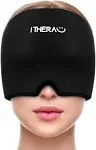 iTHERAU Migraine Ice Head Wrap, Headache Relief Hat & Migraine Cap Cold Compress, Migraine Relief Cap for Headache Eyes Mask for Puffy Eyes, Tension,