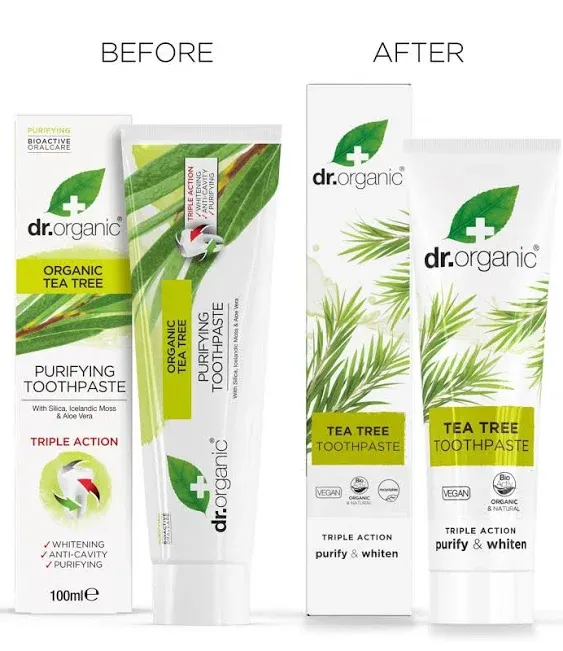 Dr.organic Tea Tree Toothpaste 100ml