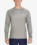 Speedo Men's Long-Sleeve Swim Tee - Gray