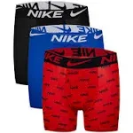 Nike Youth Boy&#039;s 3-Pairs Boxer Briefs Underwear Micro Dri-FIT  size Large 14/16