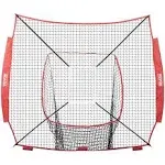 VEVOR 7x7 ft Baseball Softball Practice Net Hitting Batting