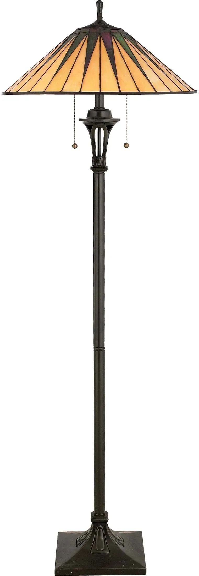 Quoizel Gotham 2-Light Vintage Bronze Floor Lamp