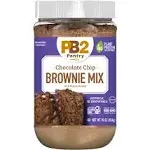 PB2 Foods Chocolate Chip Brownie Mix with Peanut Powder