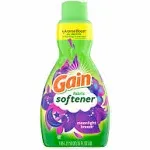 Gain Fabric Softener, Moonlight Breeze, 35 fl oz (4 Pack)