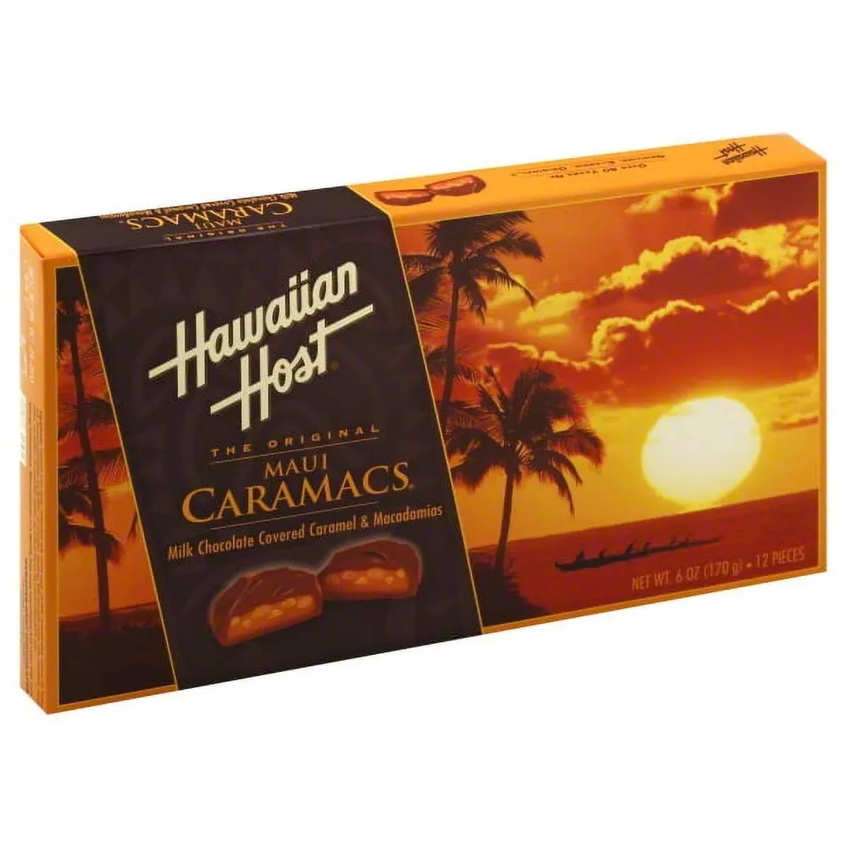 Hawaiian Host Maui caramacs 2 pieza, 0,95 oz (Pack de 15)