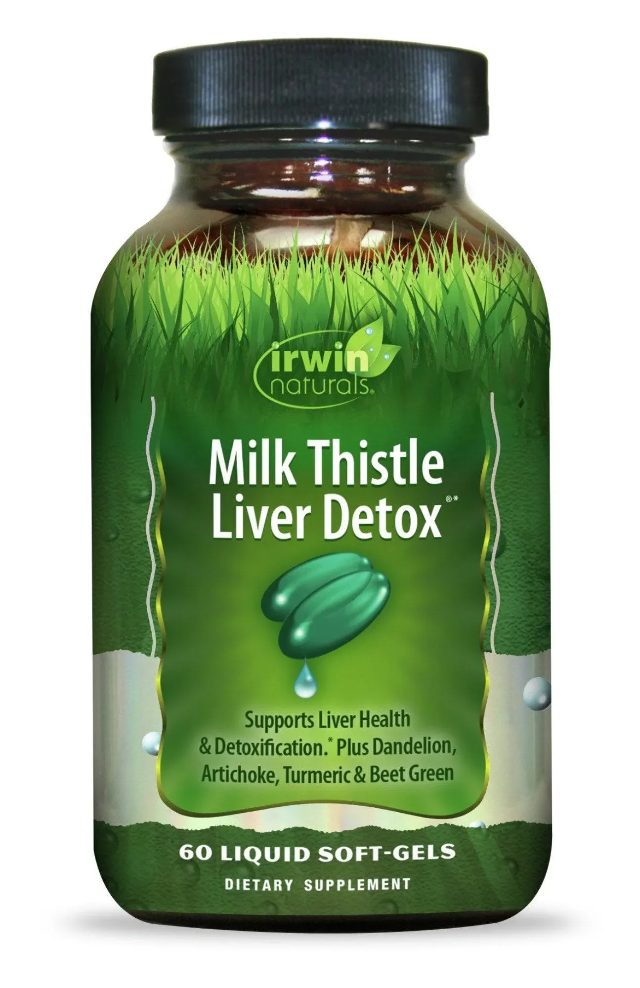 Milk Thistle Liver Detox - Irwin Naturals - 60 Liquid Softgels