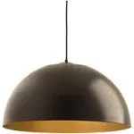 Progress Lighting - P5342-2030K9 - LED Pendant - Dome - Antique Bronze