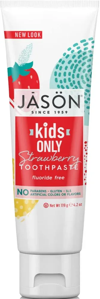 Jason Kids Only Toothpaste Strawberry - 4.2 Ounce