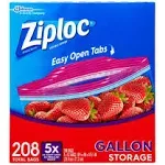 Ziploc Double Zipper Storage Bags