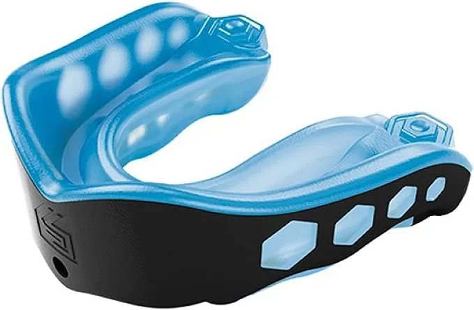 Shock Doctor Adult Gel Max Mouthguard Blue/Black