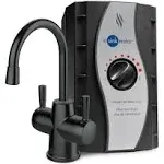 Insinkerator HOT250 Instant Hot and Cold Water Dispenser System, 2-Handle 8.21 in. Water Faucet with Tank Finish: Matte Black