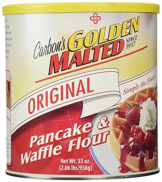 Golden Malted Waffle and Pancake Flour