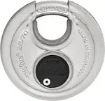 ABUS 20/70 Diskus Stainless Steel Padlock - Keyed Different