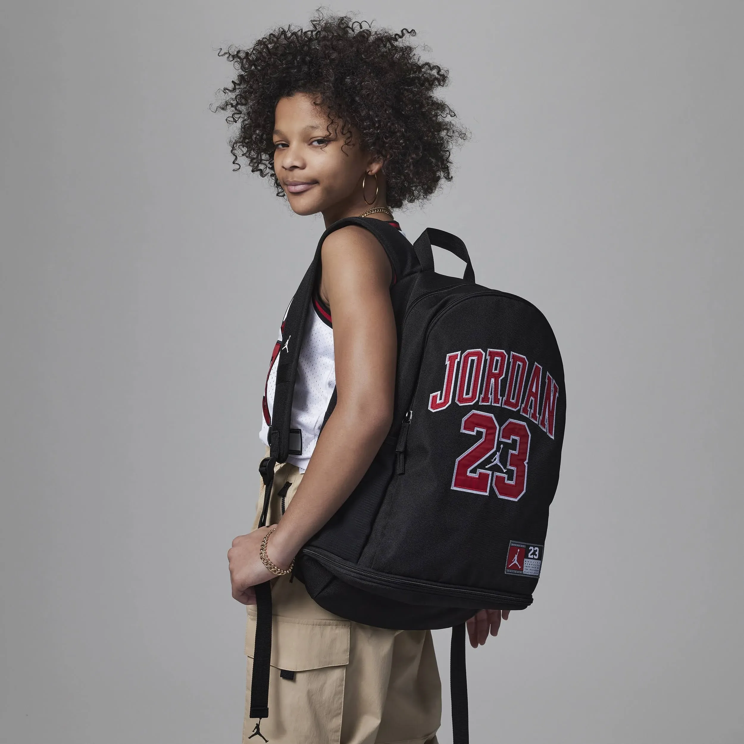 Jordan Jersey Backpack - Black - Large