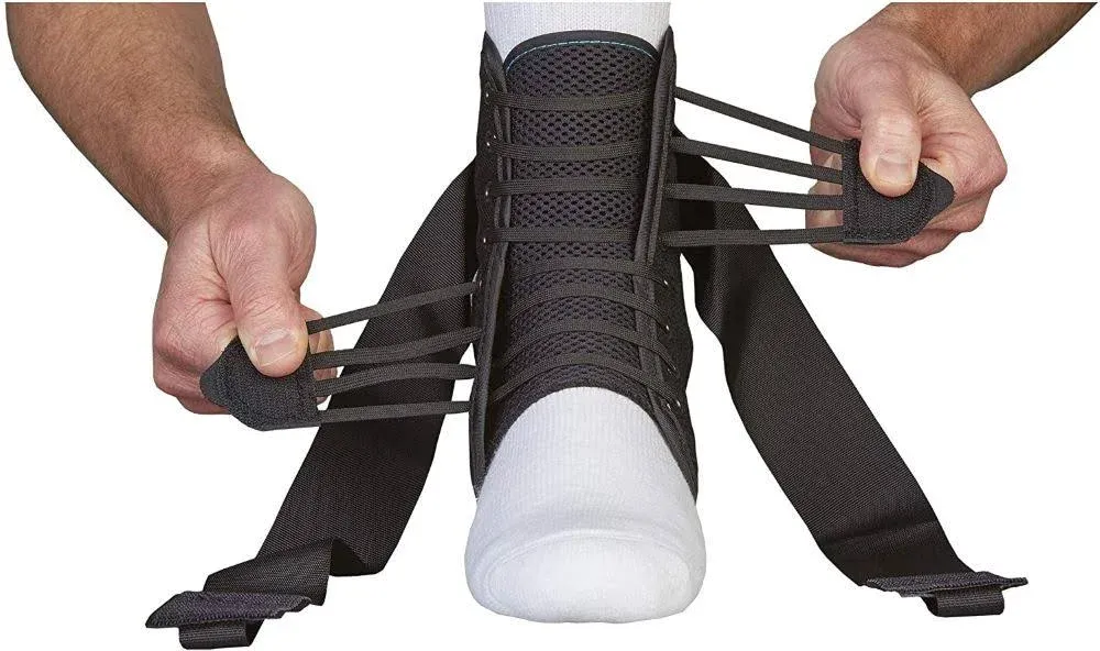 Med Spec Aso Ankle Stabilizer Orthosis Speed Lacer