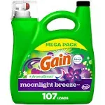 Gain + Aroma Boost Liquid Laundry Detergent Moonlight Breeze